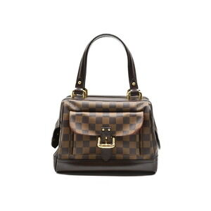Louis Vuitton Knightsbridge Damier Ebene Brown Coated Canvas Handbag